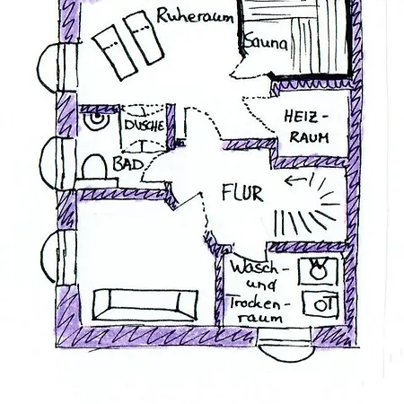 Heidehues Seepferdchen * Nebel