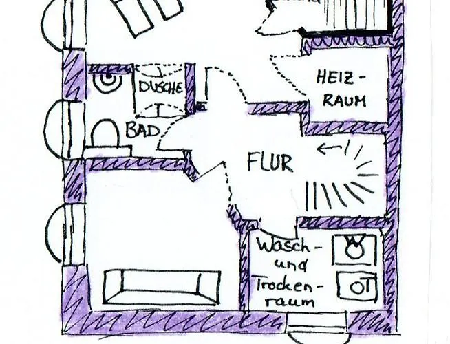 Heidehues Seepferdchen * Nebel